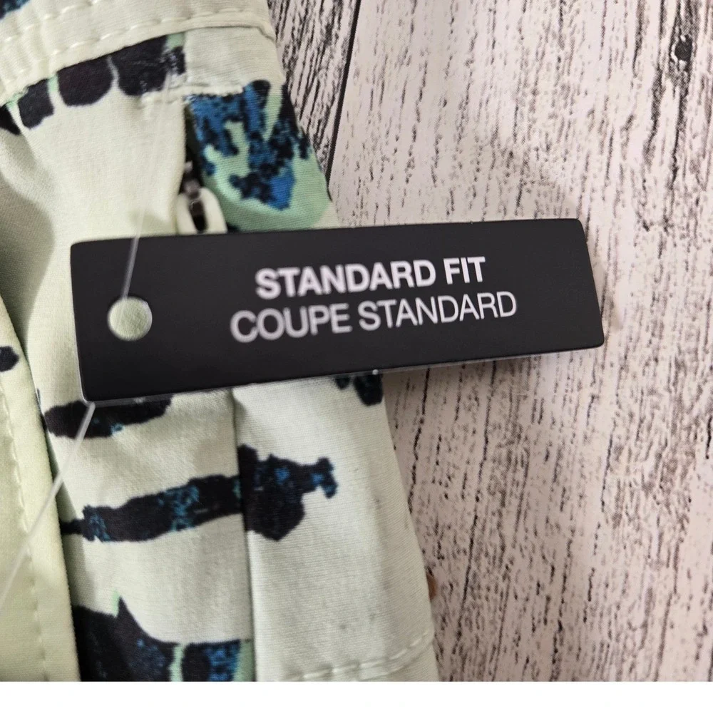 The North Face Mens Wander Short XXL Lime Cream Raven Canyon Print NF0A535QIO0